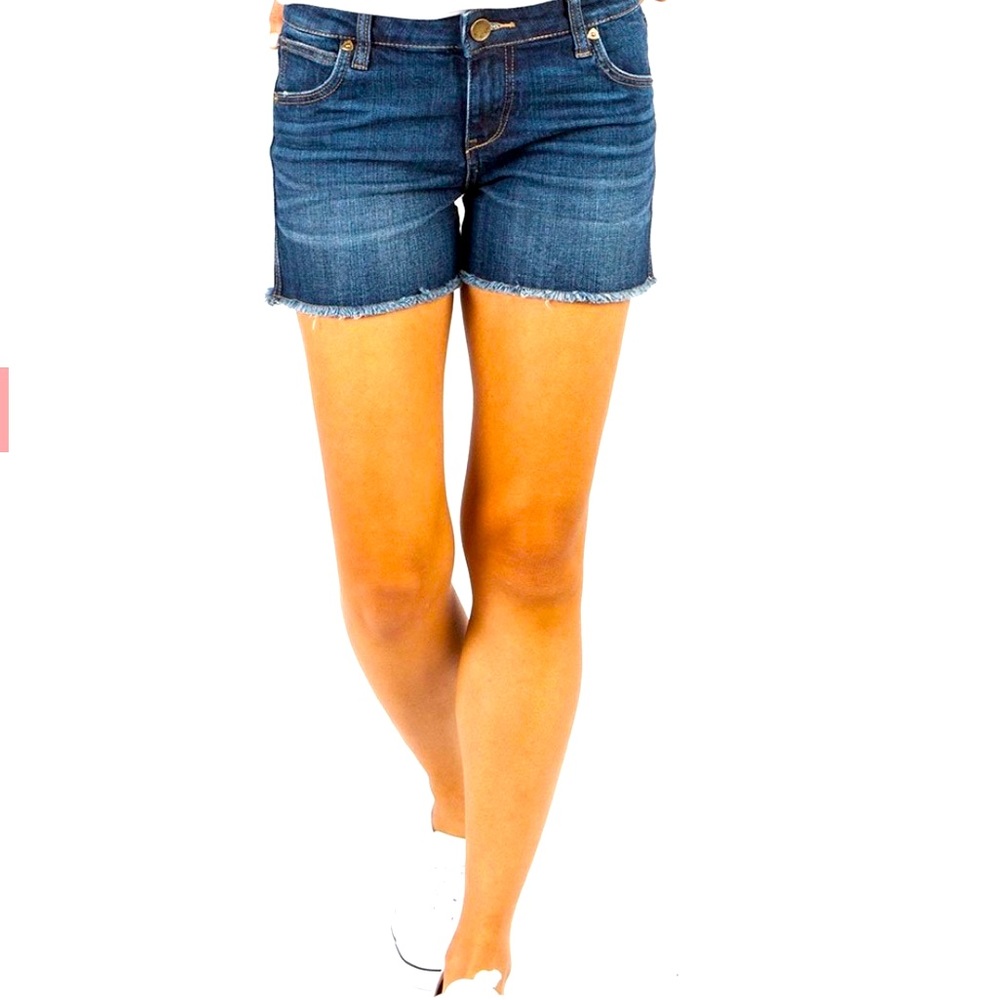Kut from the Kloth Gidget Fray Jean Shorts